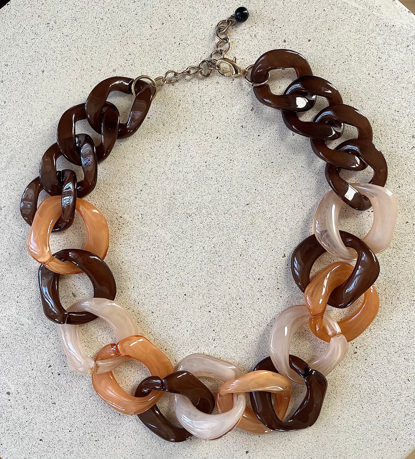 Halsband länkar, vintage