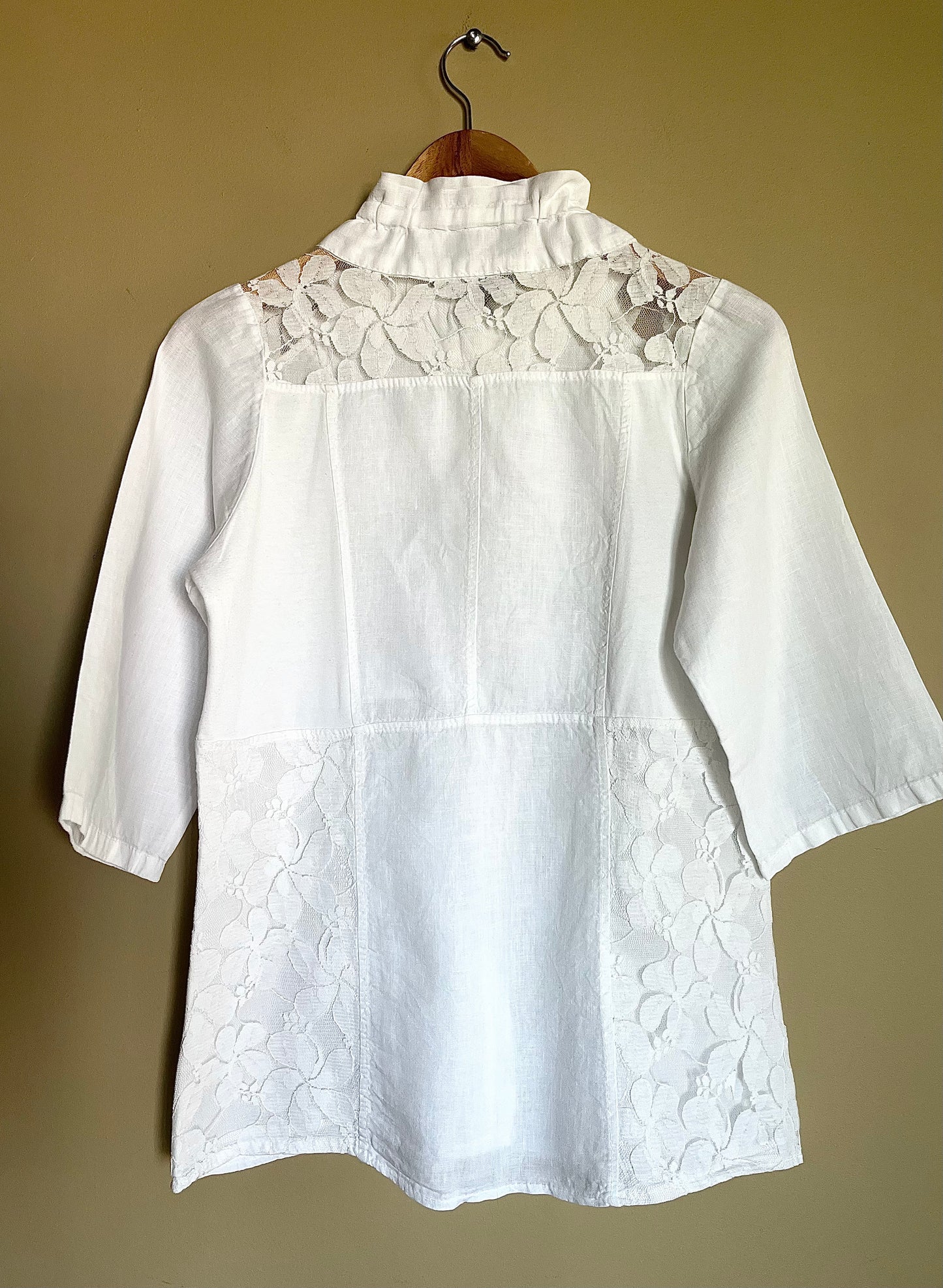 Vintageblus/skjorta 100% linne