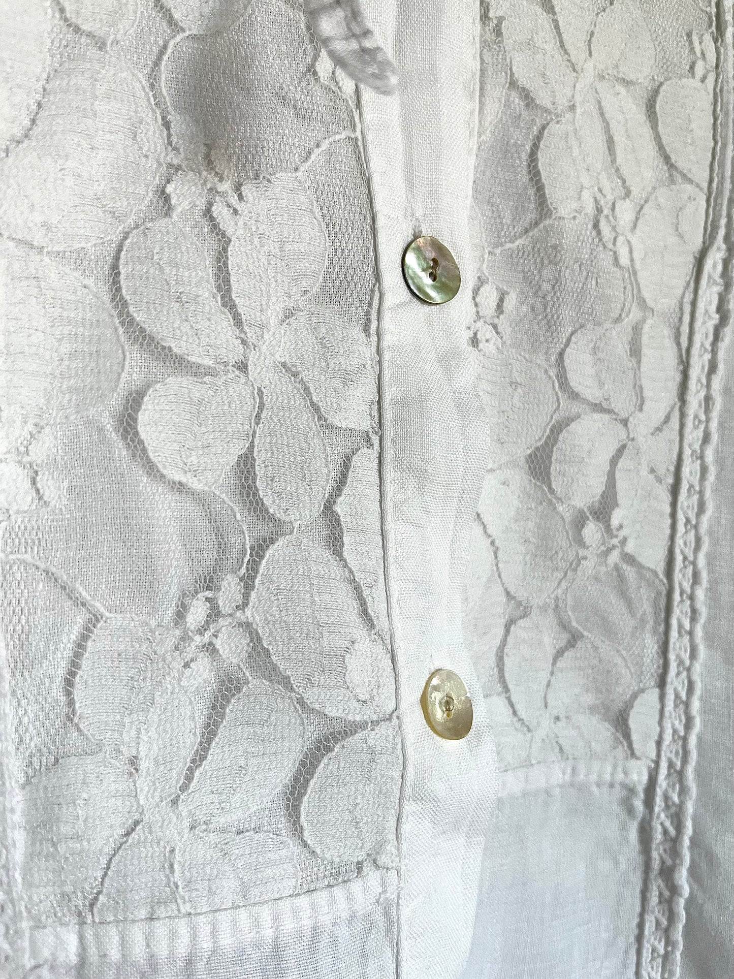 Vintageblus/skjorta 100% linne