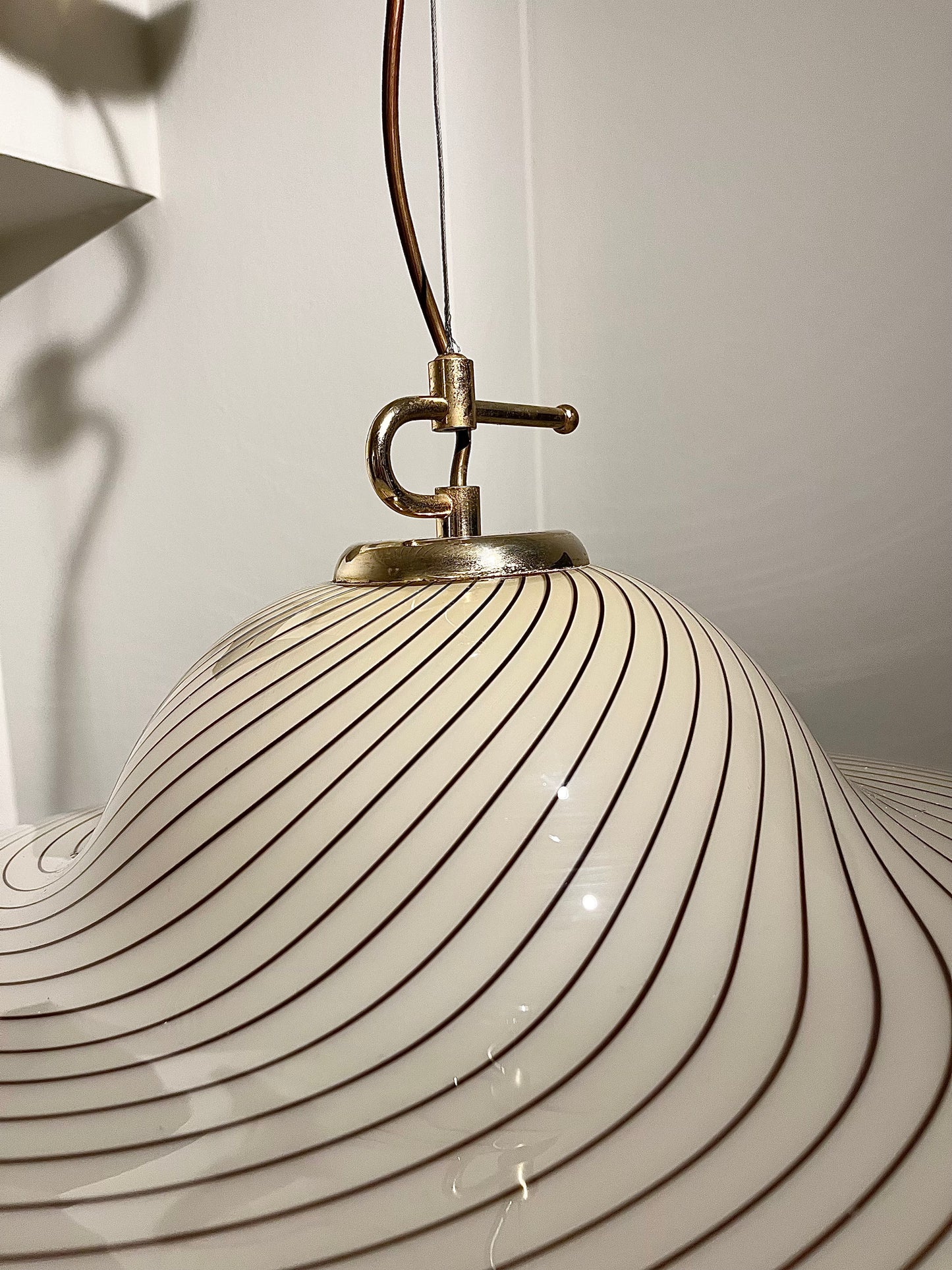 STOR taklampa Muranoglas