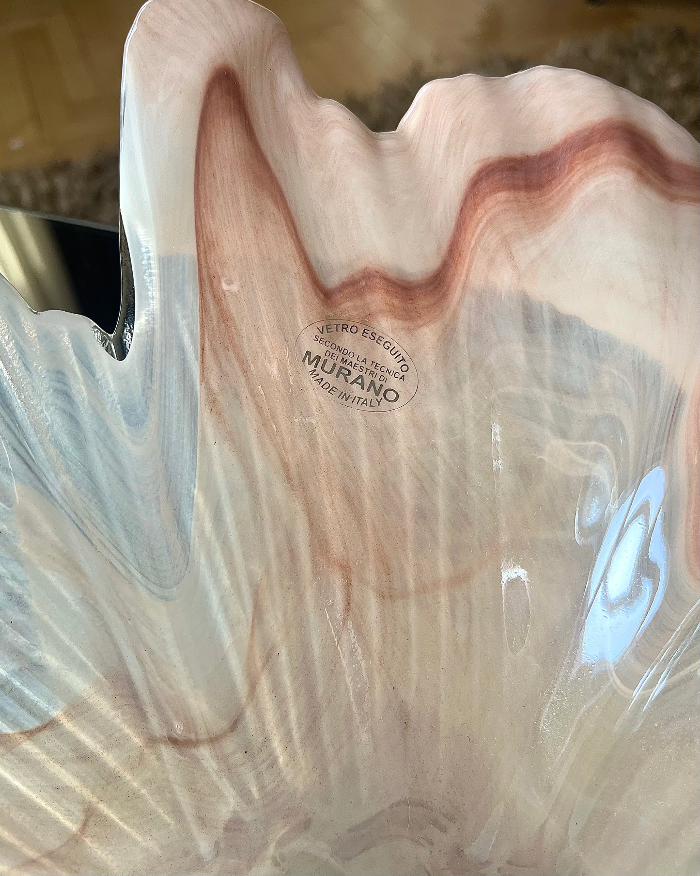 Italiensk skål Murano