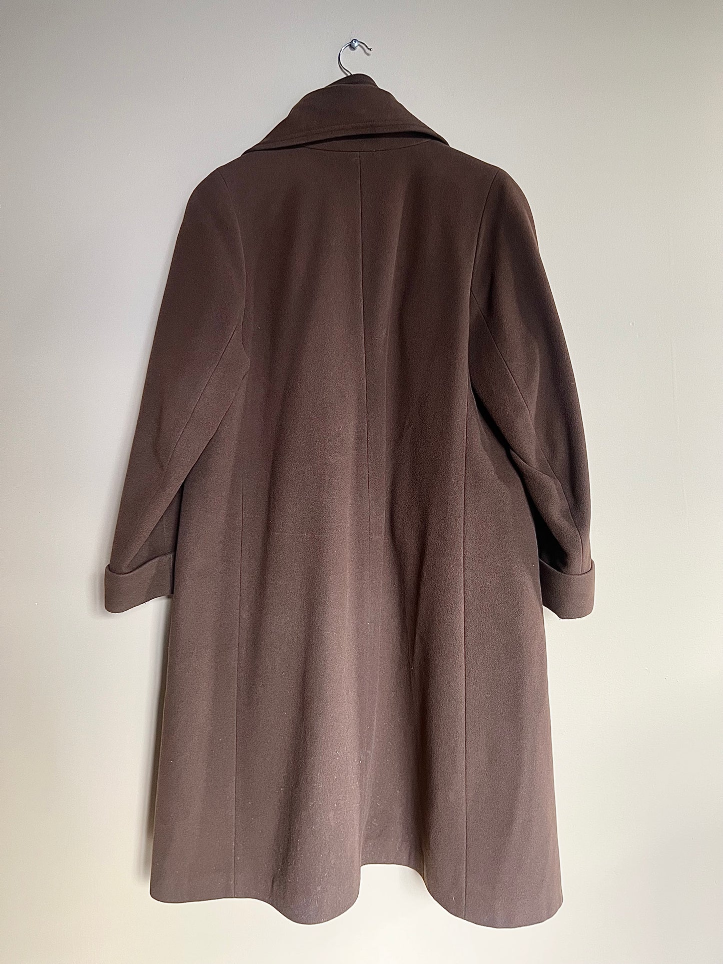 Vintage kappa i ull/cashmere