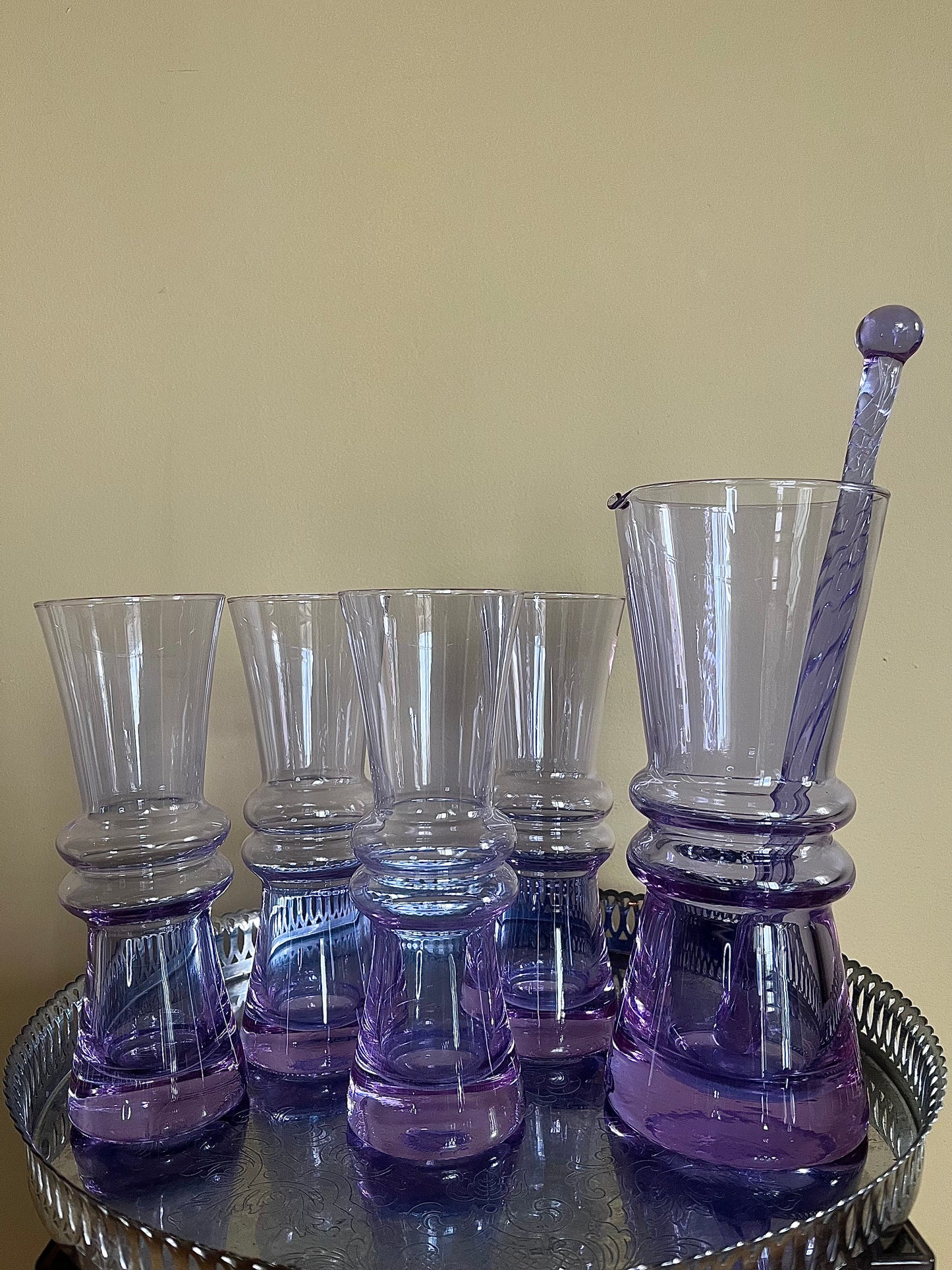 Vintage drinkservis 1970-tal