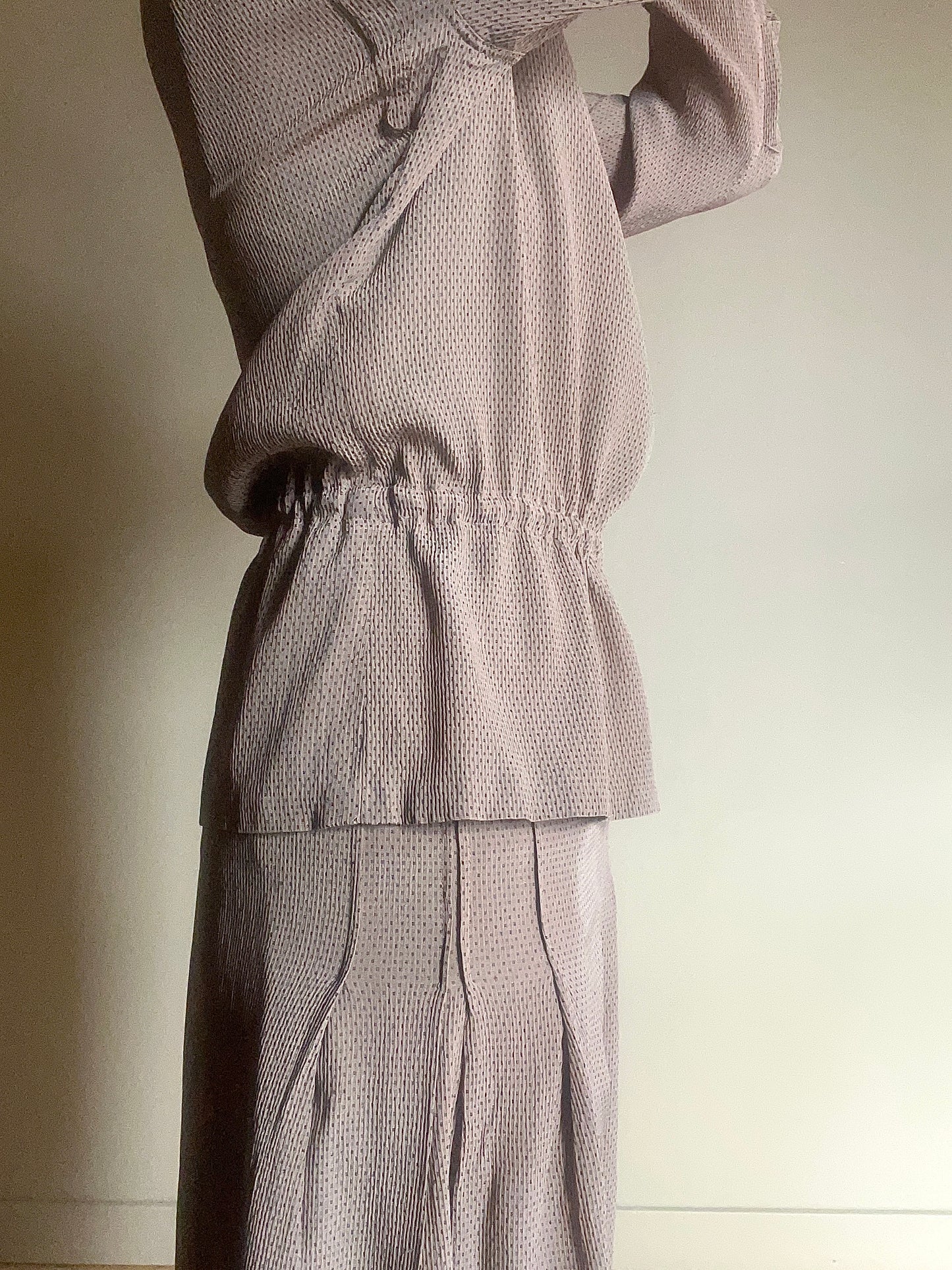Laura Biagiotti vintage set 100% silke