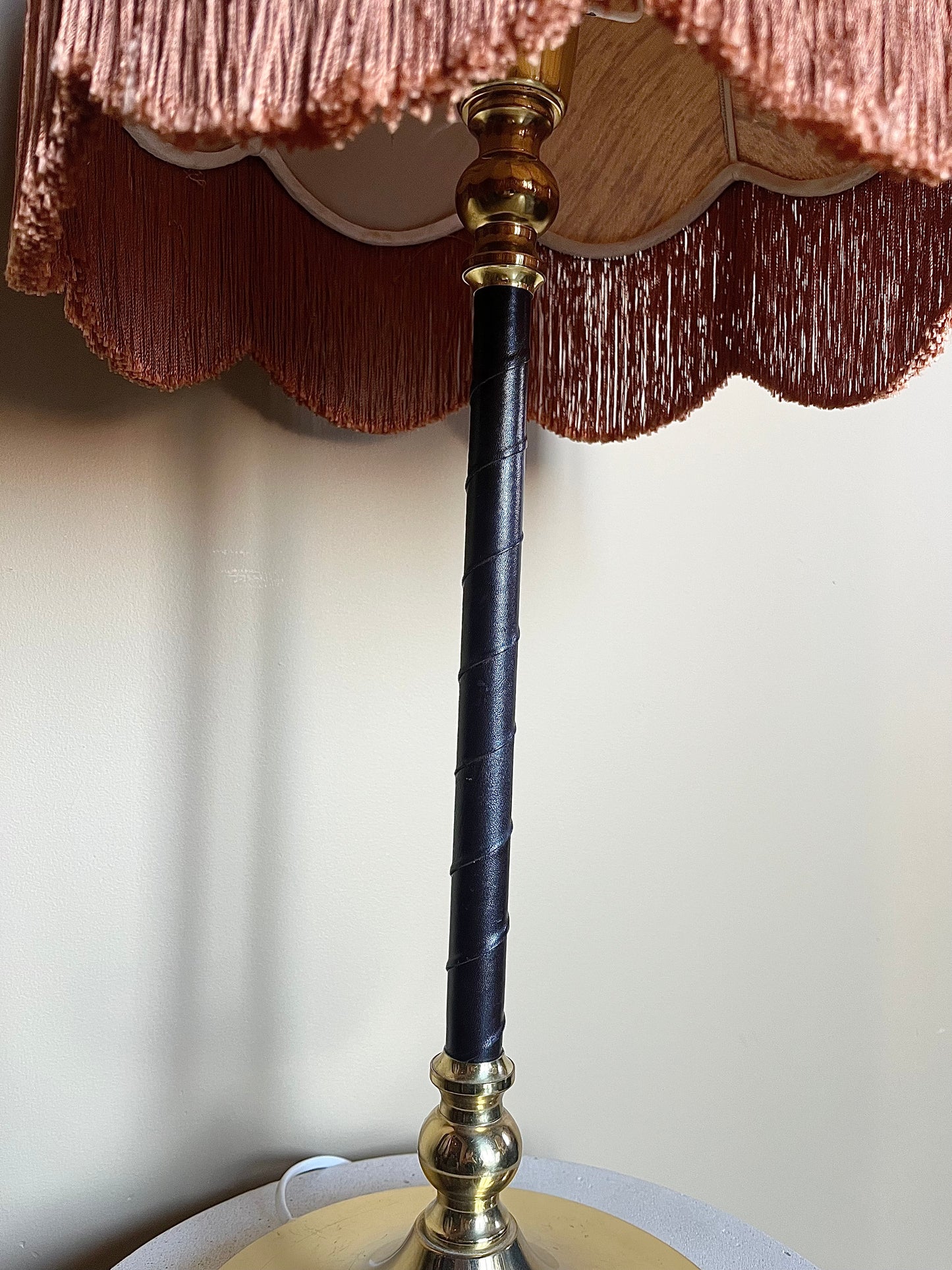 Lampa med fransar 1970-tal