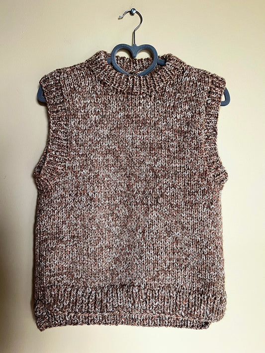 Väst/slipover i ull