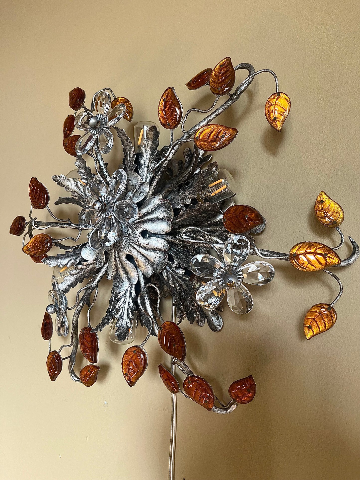 Maison Baguès vintage vägglampa