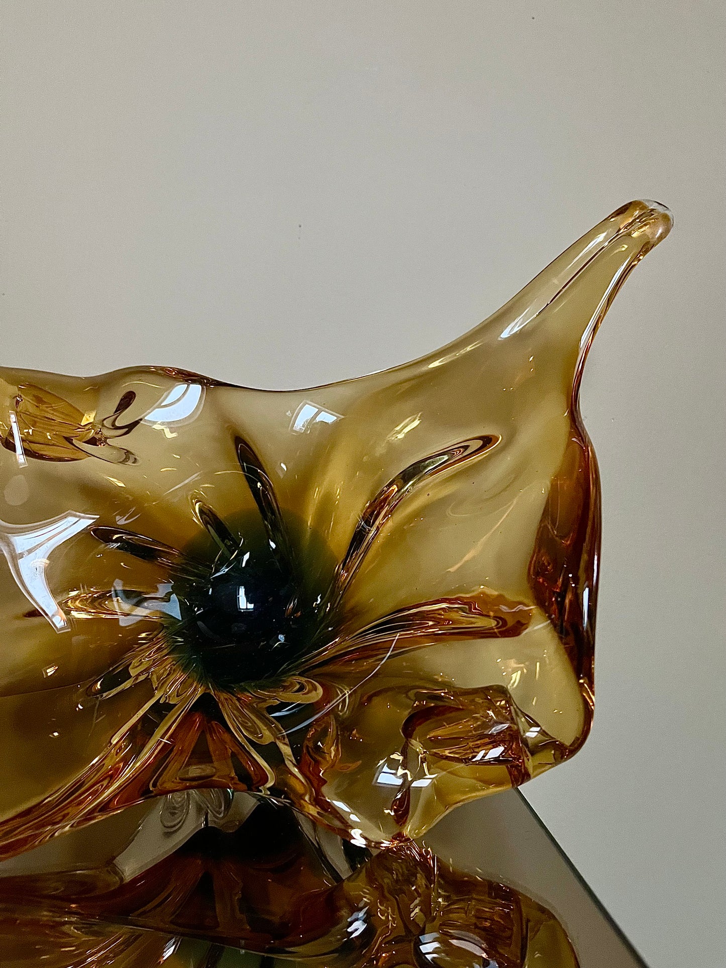 Egermann skål konstglas