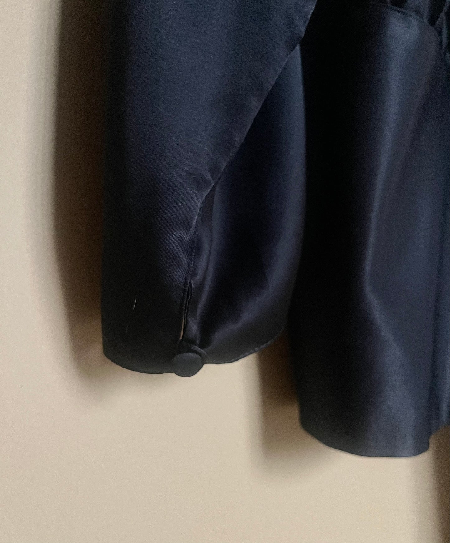 Fransk vintageblus med knyt