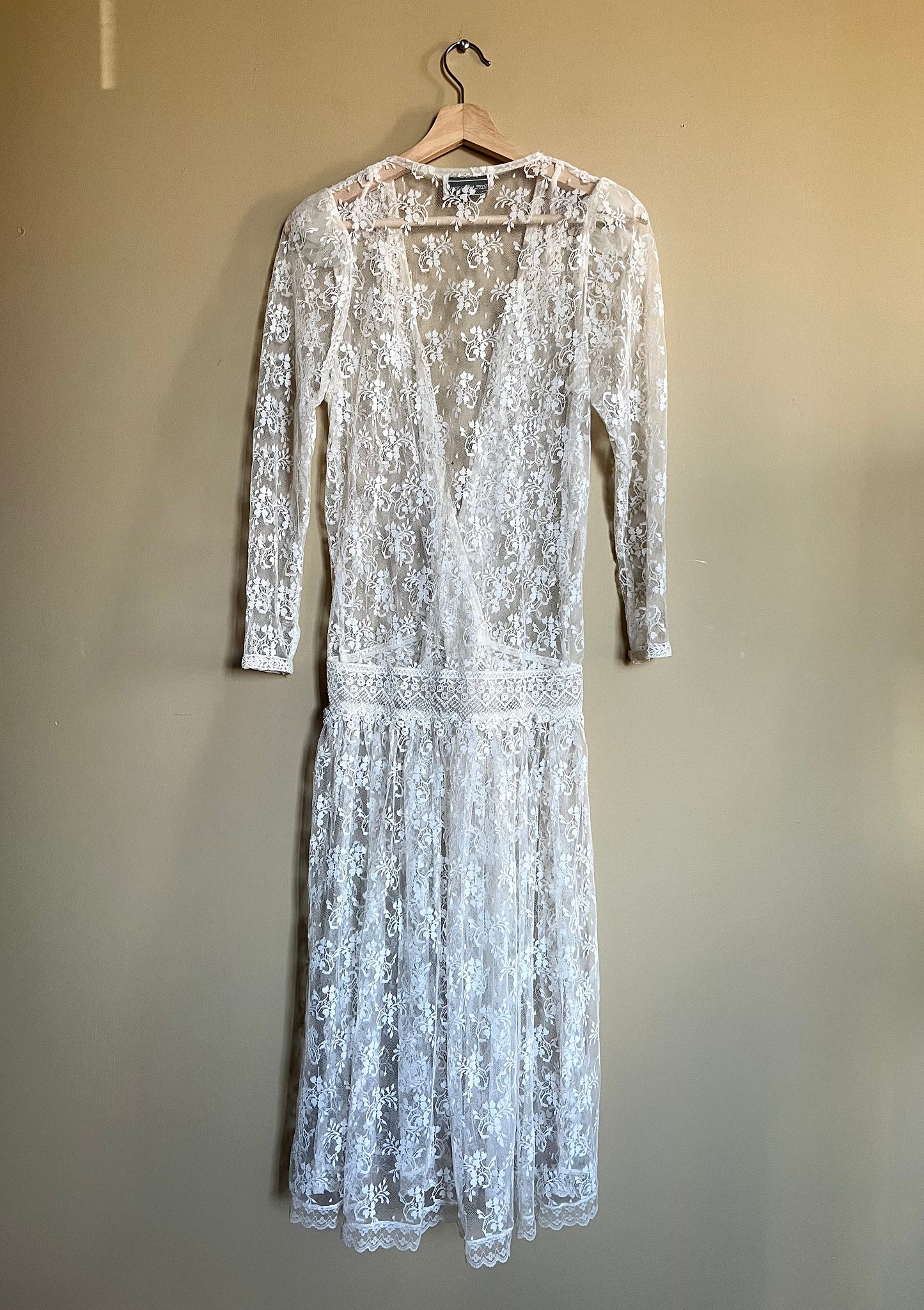 Vintage spetsklänning