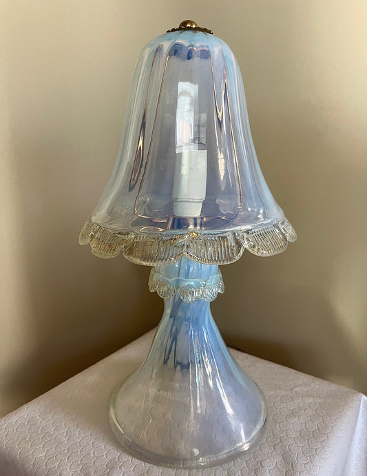 Bordslampa Murano, vintage Italien