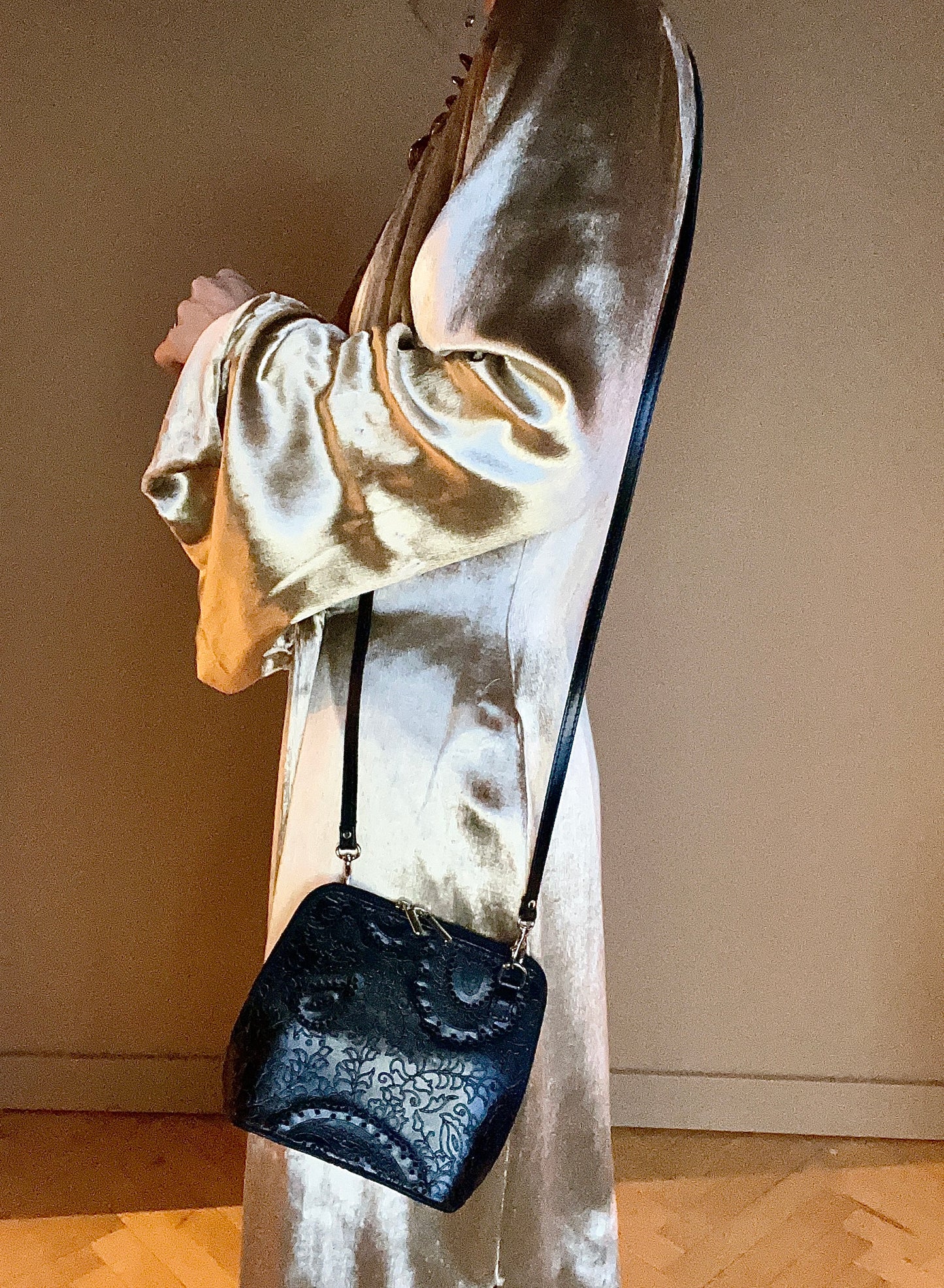 Liten handväska från Italien