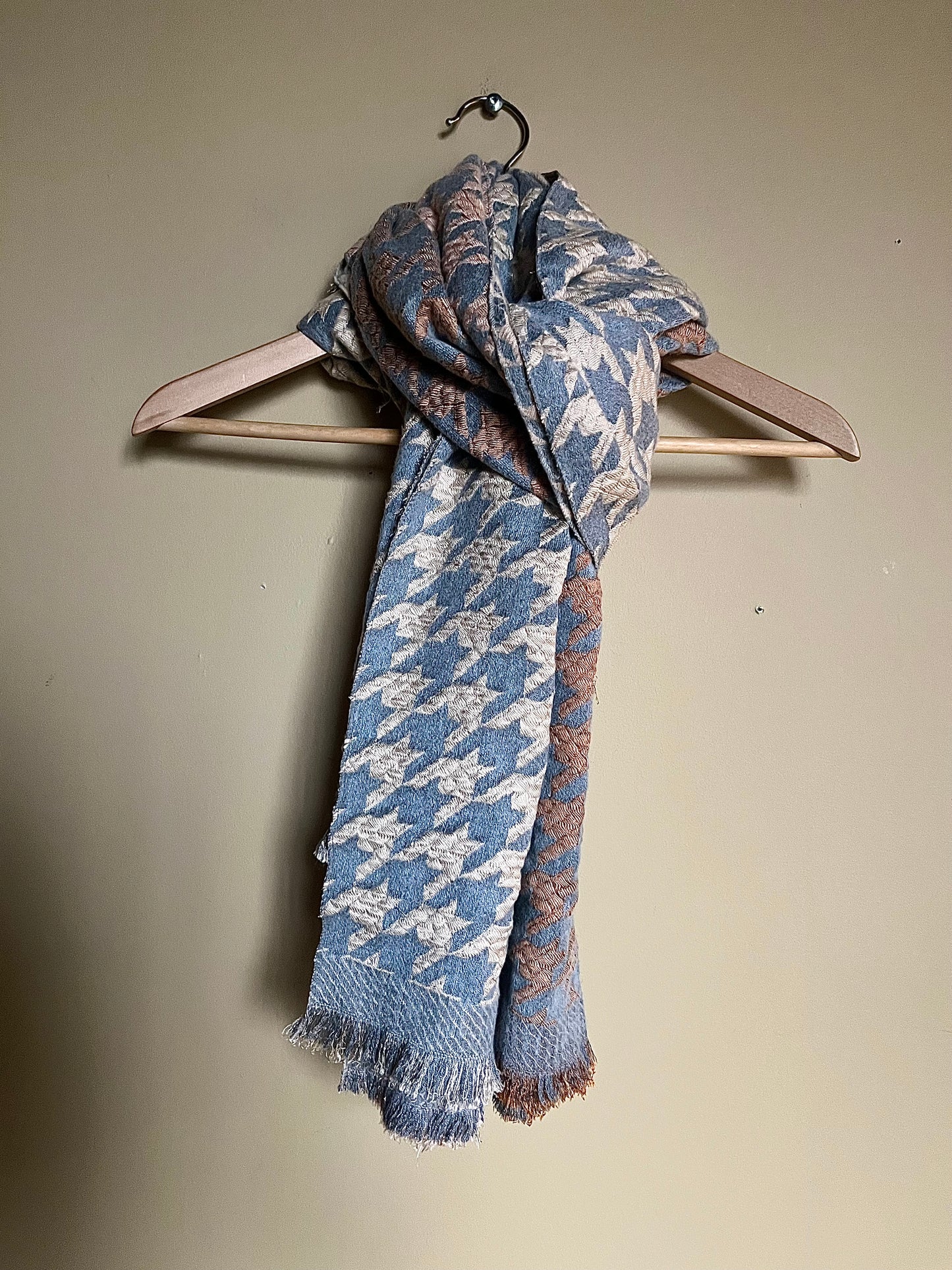 Stor halsduk ull/viskos