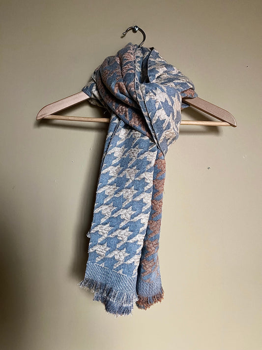 Stor halsduk ull/viskos