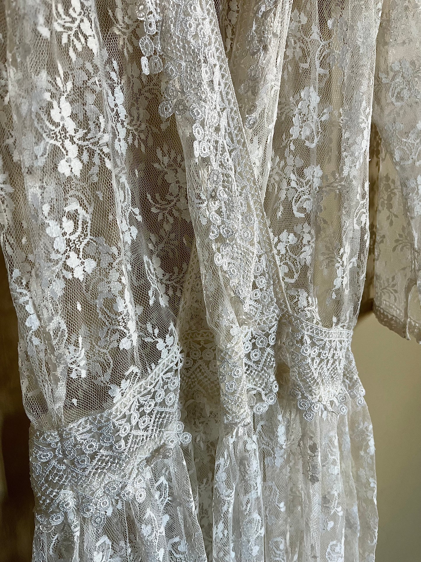 Vintage spetsklänning