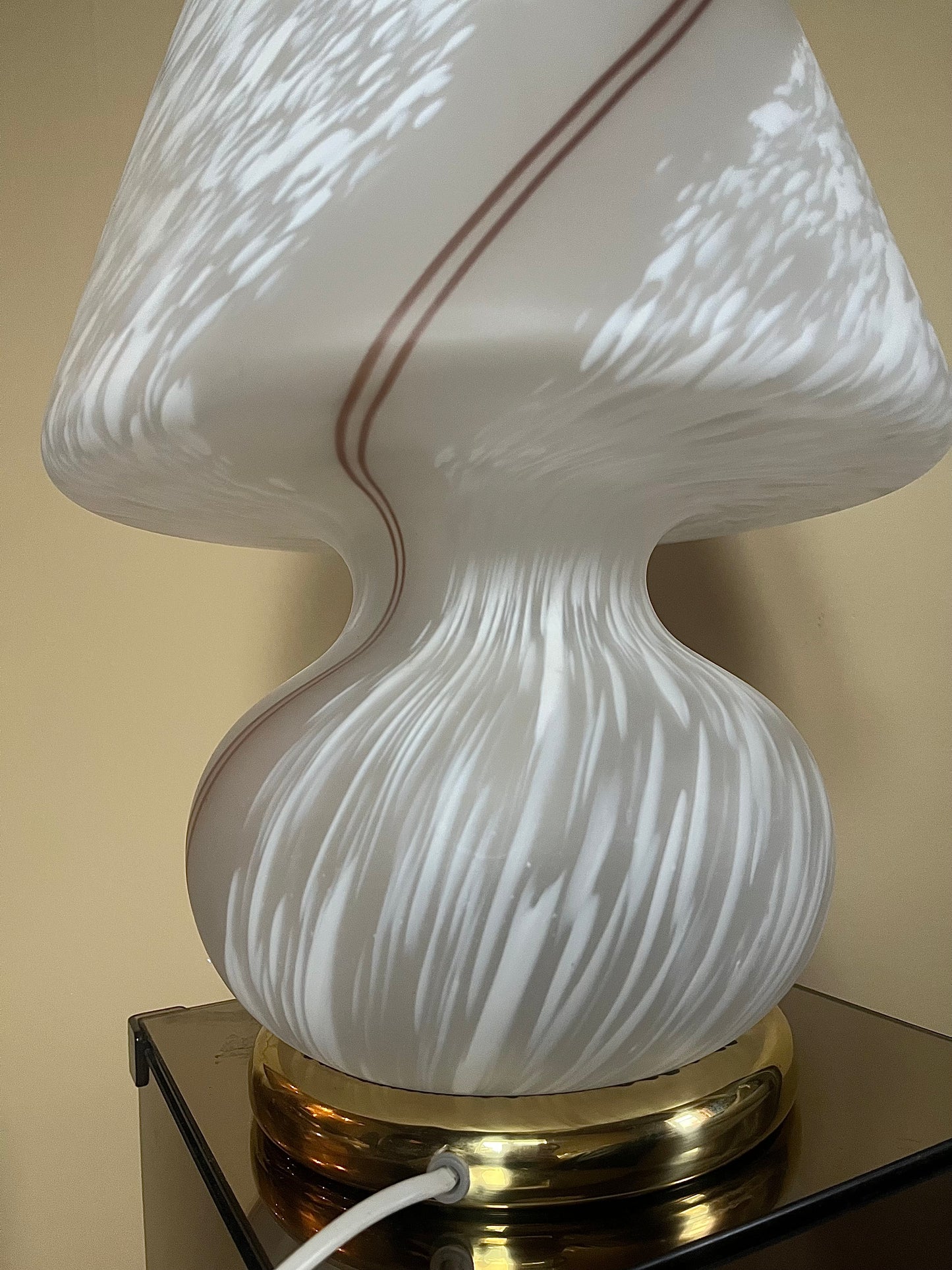 Vintage Murano bordslampa