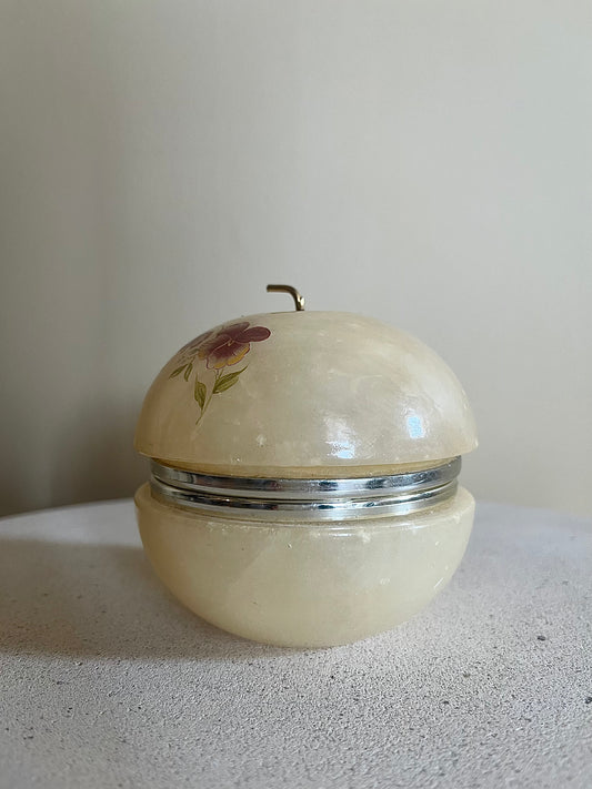 Smyckesask alabaster