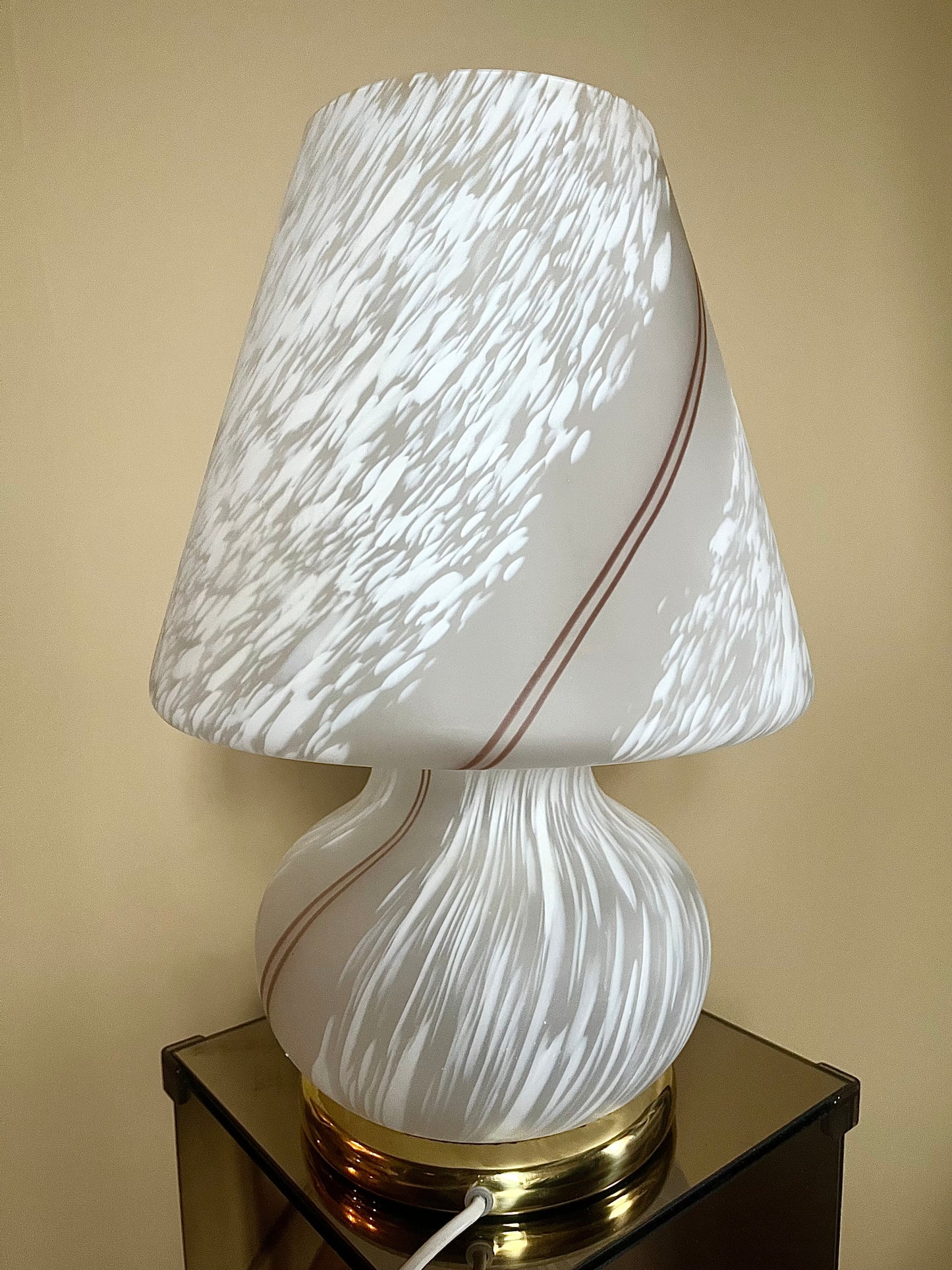 Vintage Murano bordslampa