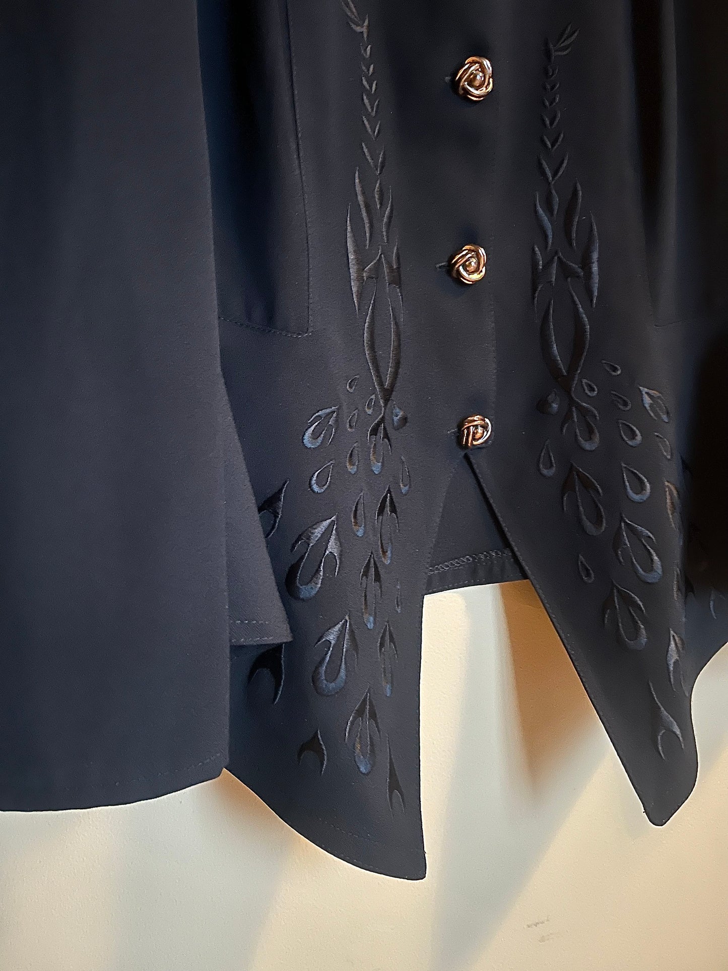 Tjusig vintagekavaj med brodyr